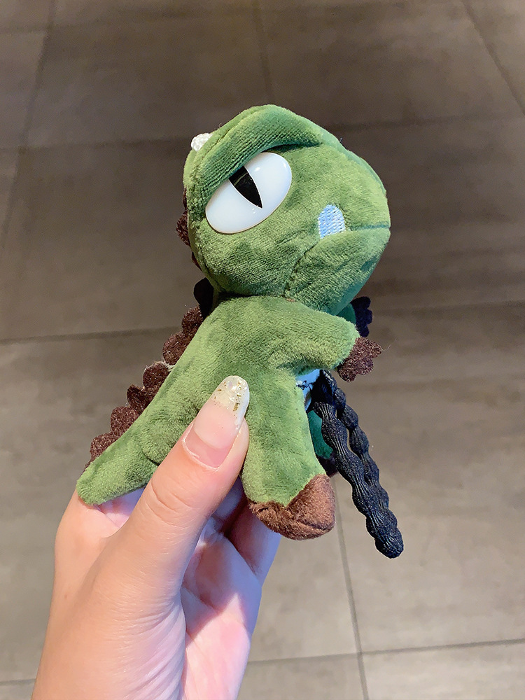 Cute little dinosaur hair tie