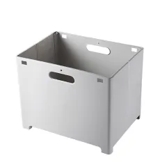 Bathroom mural storage cabinet - Light Grey - View 1