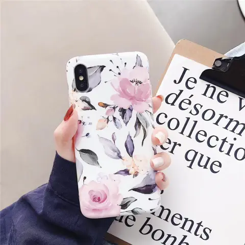 Vintage Watercolor Flower Phone Case