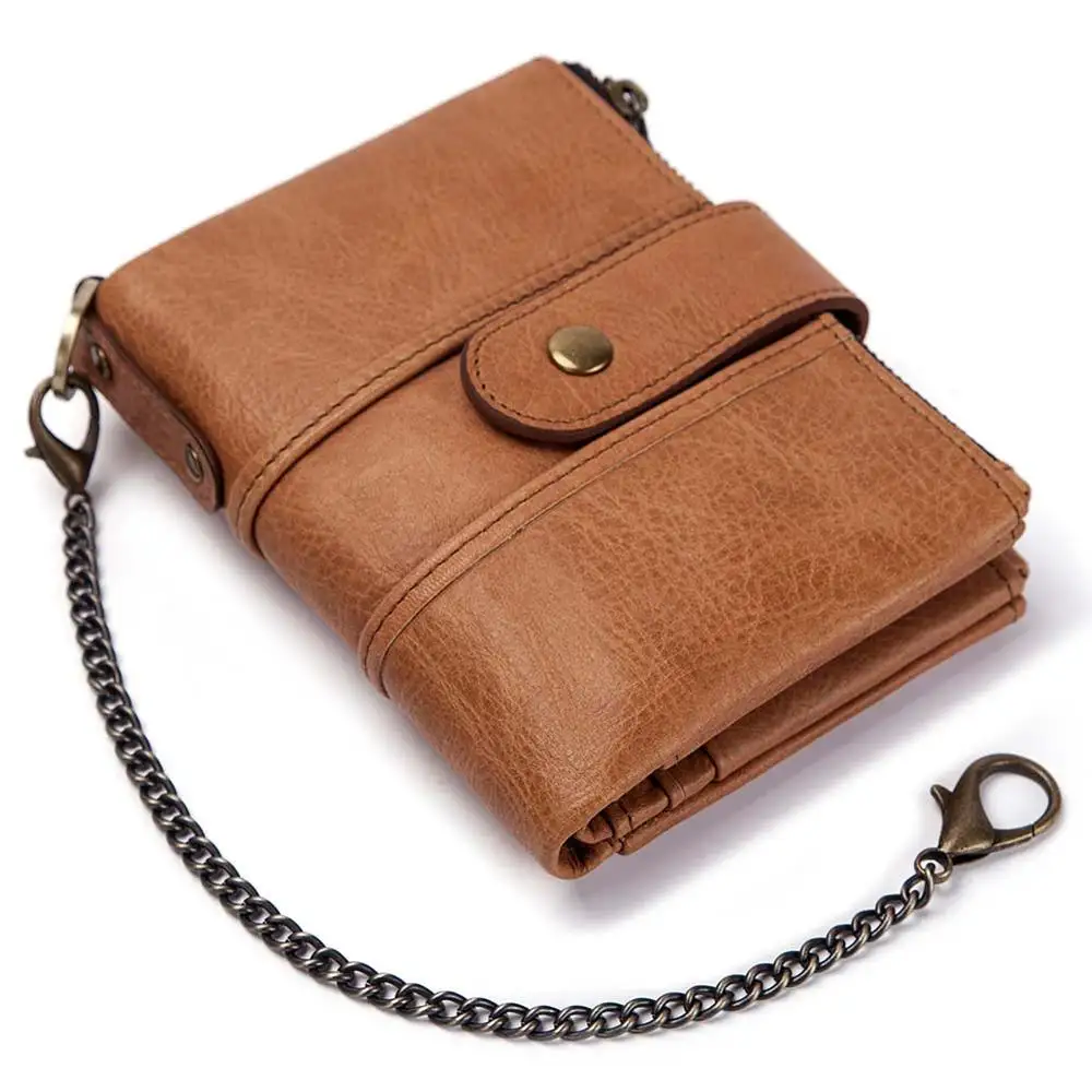 Antimagnetic Leather Wallet