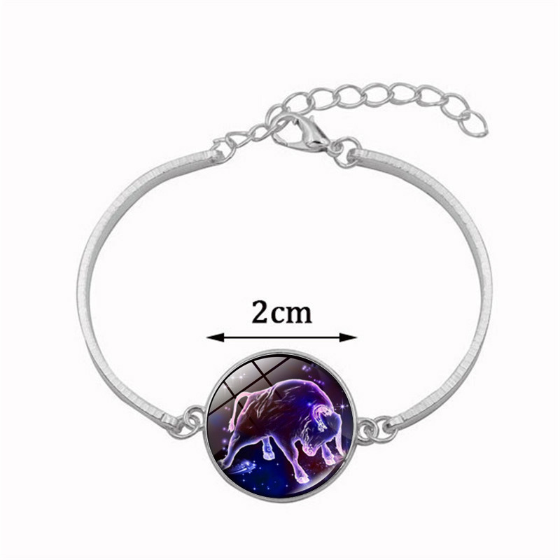 Twelve Constellation Time Gem Bracelet