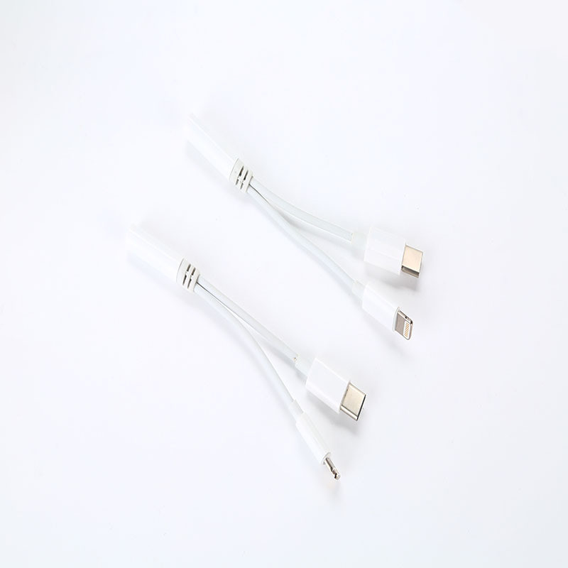 type-c one to two audio cable