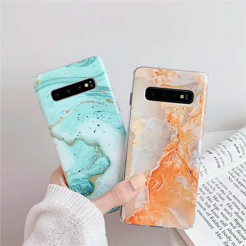 Glossy marble phone case