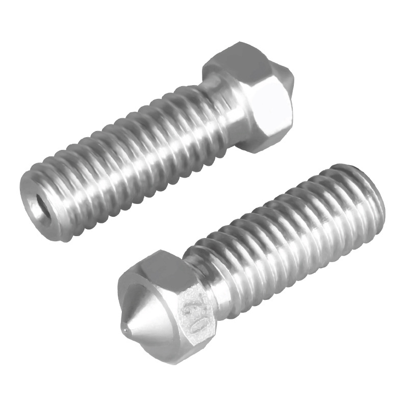 Stainless steel E3D nozzle