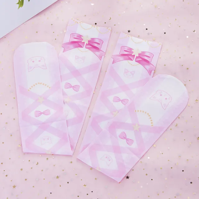 Cute cat bow lolita stockings Pink - Shop at LoveMi