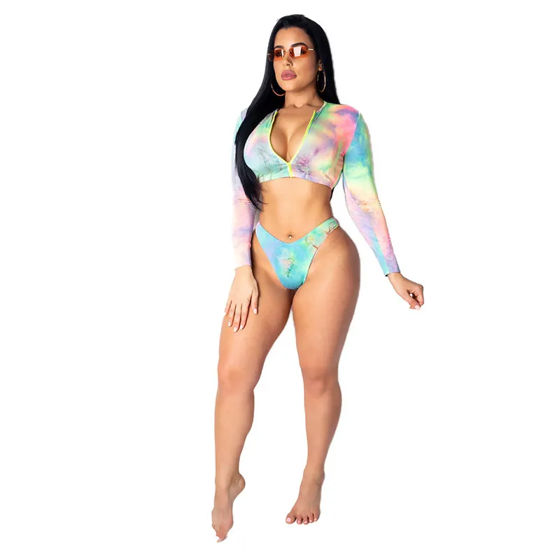 Printed swimsuit suit - Multicolor