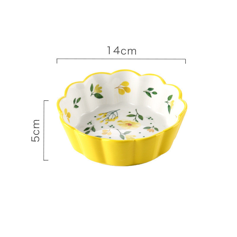 Ceramic pet bowl Yellow - Shop at LoveMi