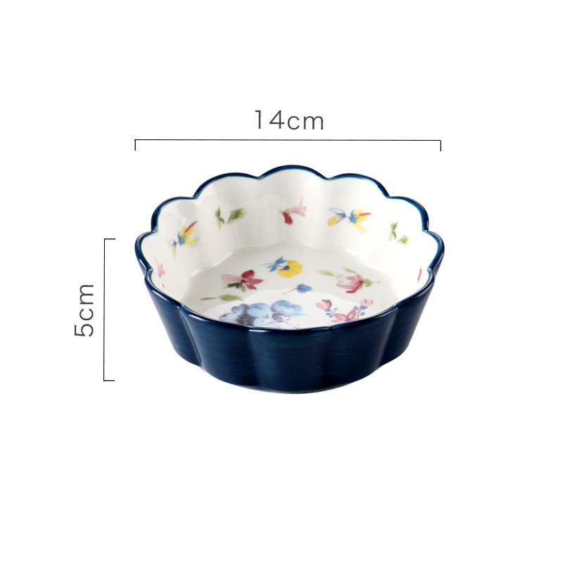 Ceramic pet bowl Navy Blue - Shop at LoveMi