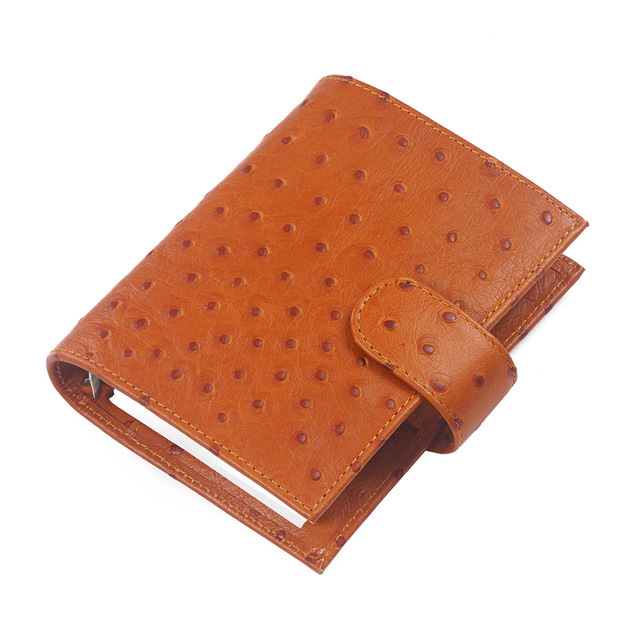 Leather notebook (Orange)