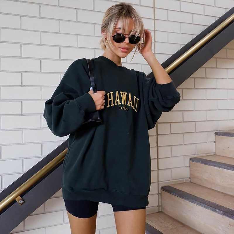 Title 1, Letter print sweatshirt