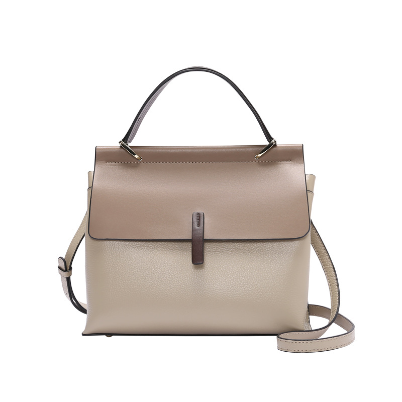 Single shoulder diagonal women's bag Khaki - Shop at LoveMi