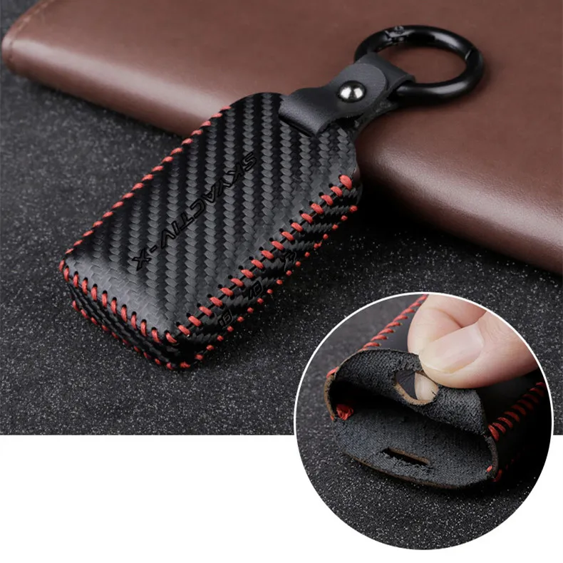 Car leather key case – image 3