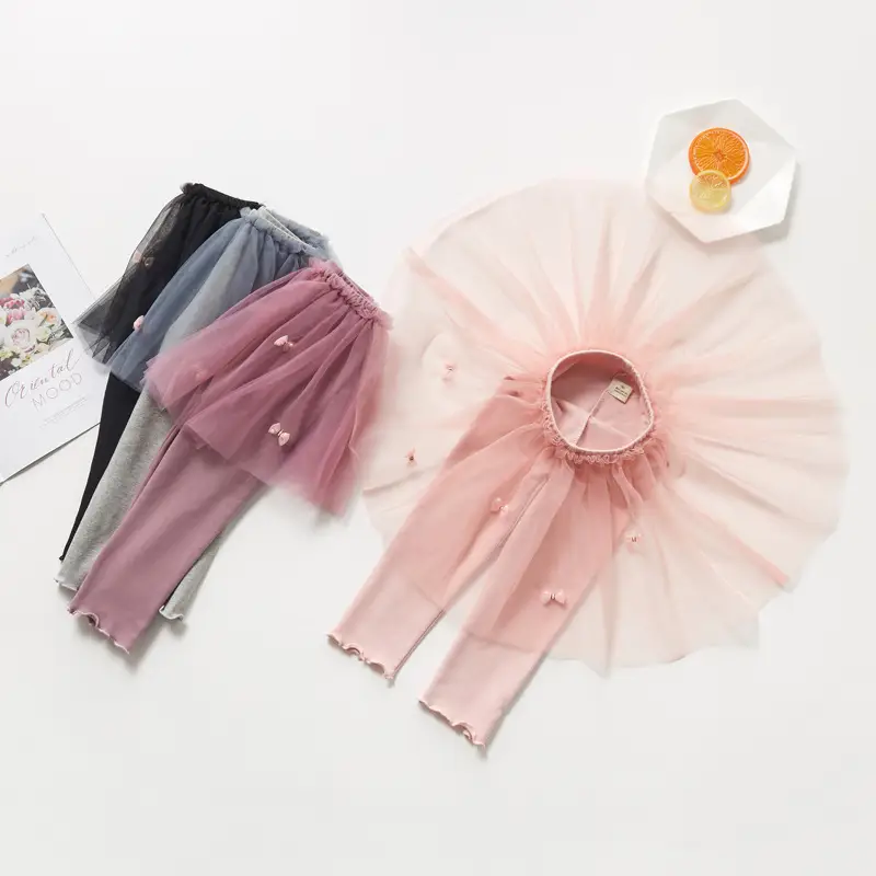 Girls' fairy yarn culottes