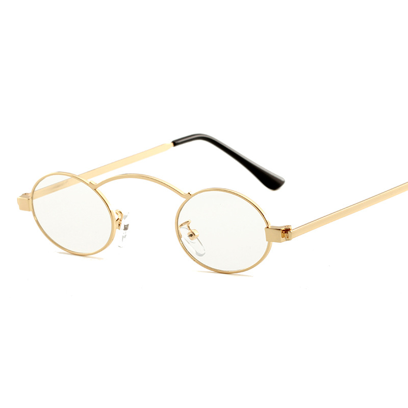 Fashionable small frame round sunglasses