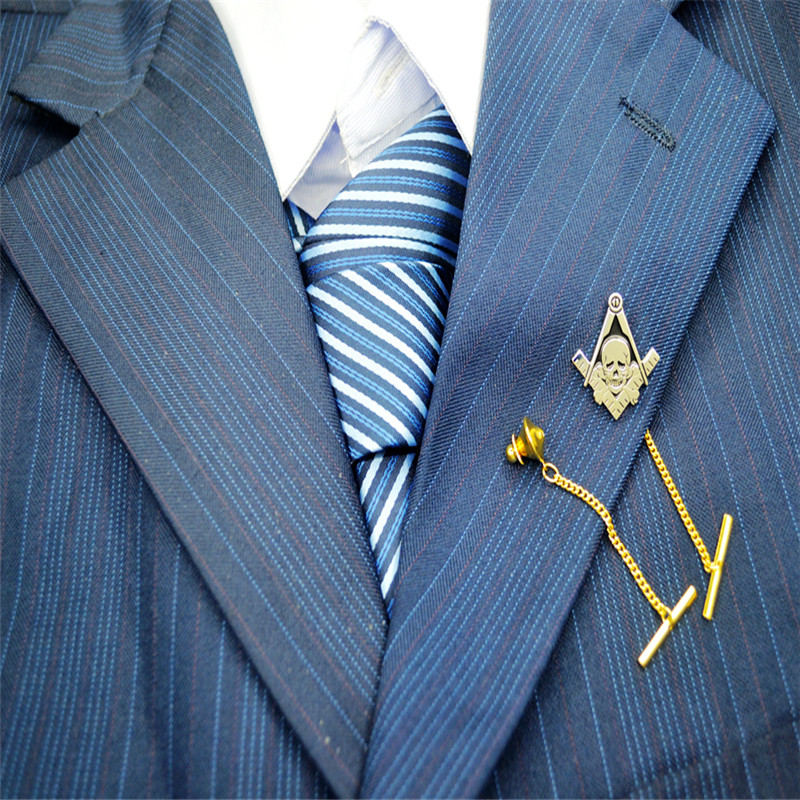 Silver-Plated Badge Brooch, picture 2 of 3