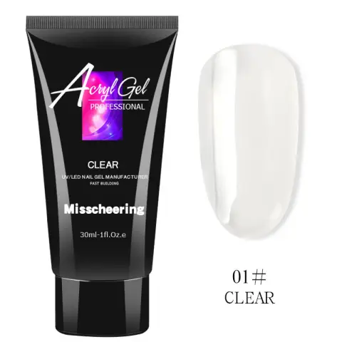 Painless Extension Glue Nail Art Without Paper Tray Fast