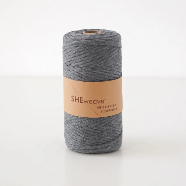 Single strand cotton rope Grey - Shop at LoveMi