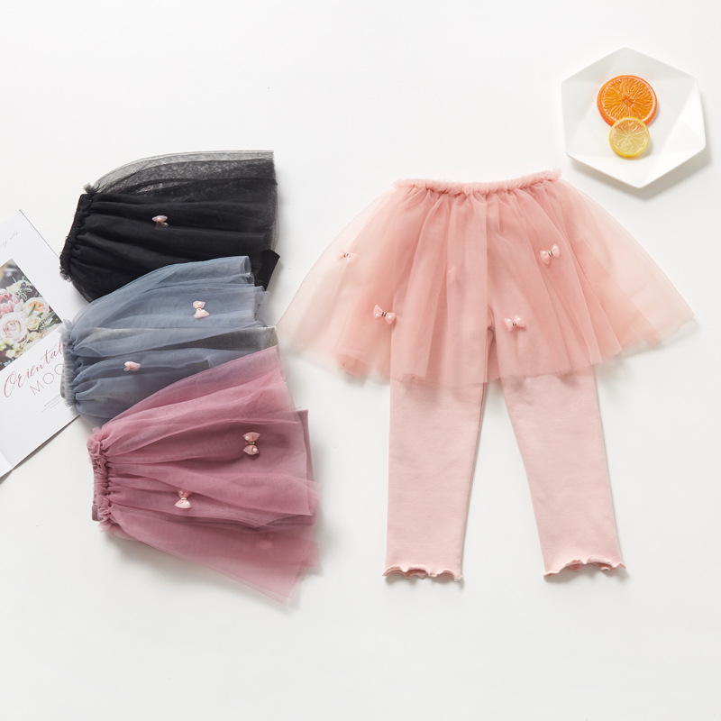 Girls' fairy yarn culottes