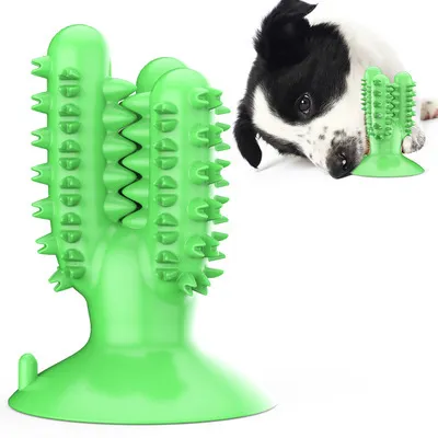 Pet rubber molar rod - Green