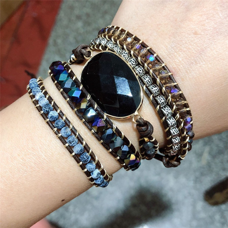 Bohemian style multi-layer decorative bracelet