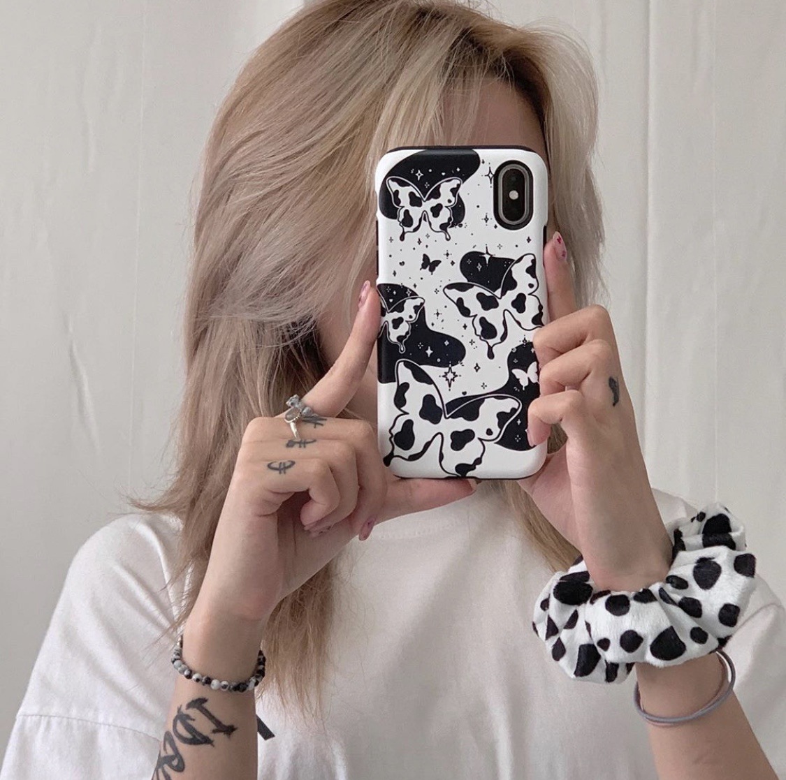Compatible with Apple , Black butterfly phone case - Image 3