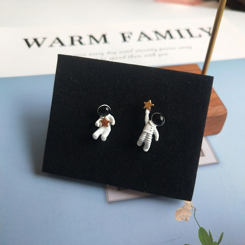 Funny Astronaut Earrings