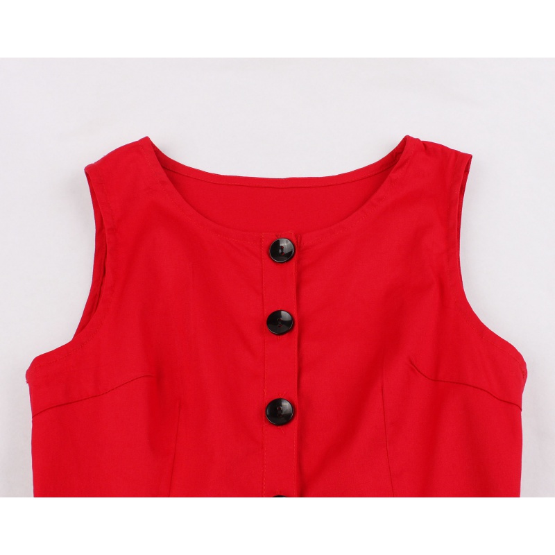 Patchwork bow print vintage dress