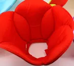 Beauty flower anti-scratch pet protective cover - Red