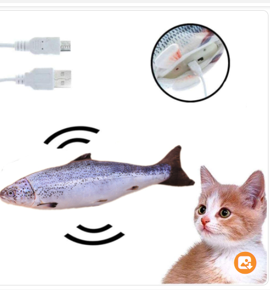 Cat toy simulation fish — foto 5