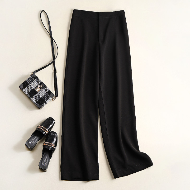 High waist casual pants