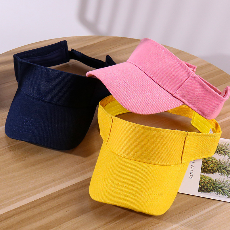 Summer outdoor sun shade ladies empty top hat