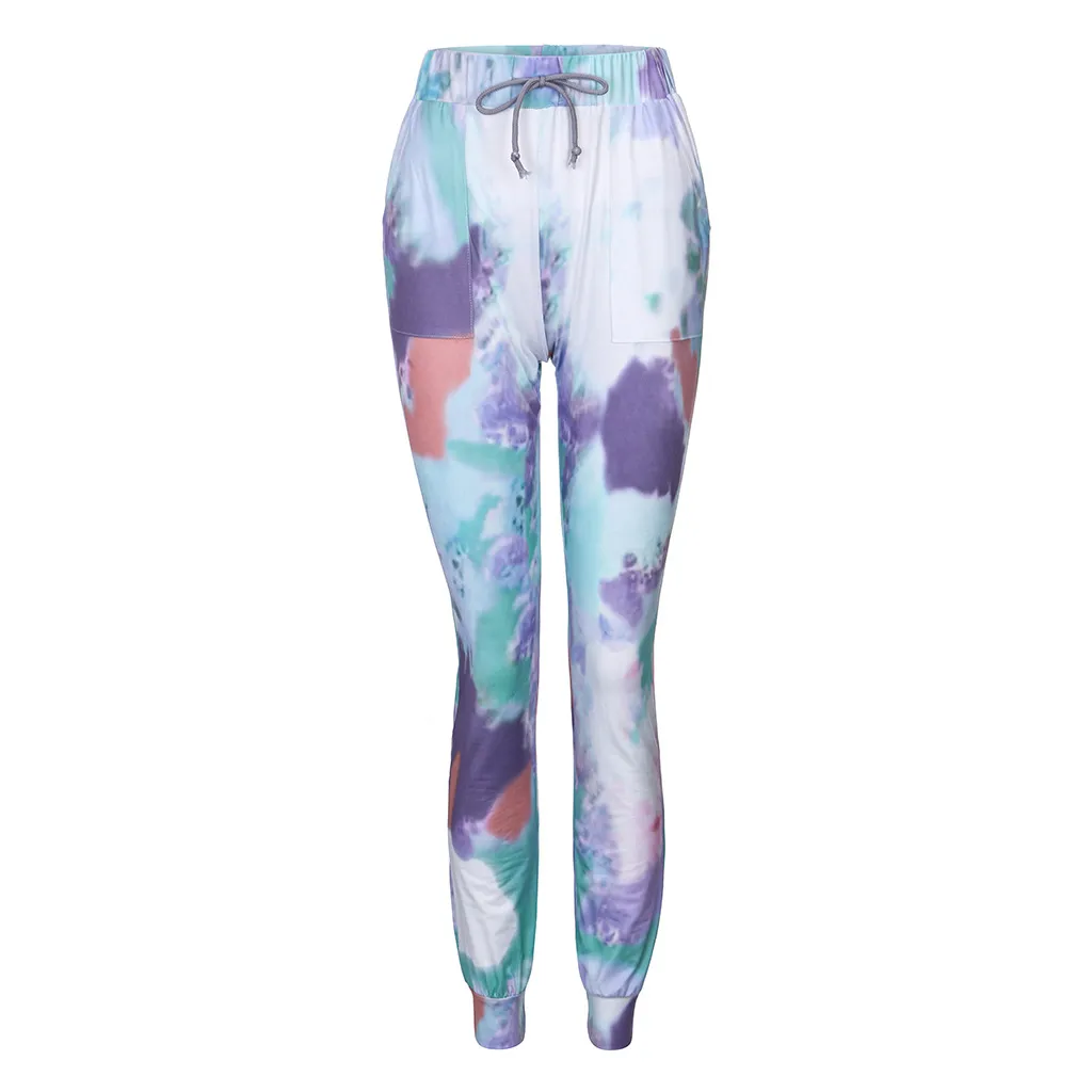 Gradient elasticated slacks - Photo Color