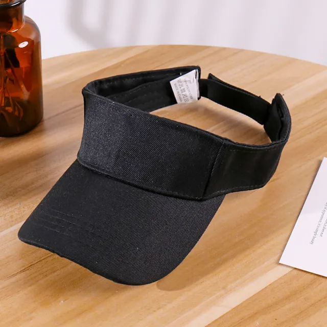 Summer outdoor sun shade ladies empty top hat Black - Shop at LoveMi