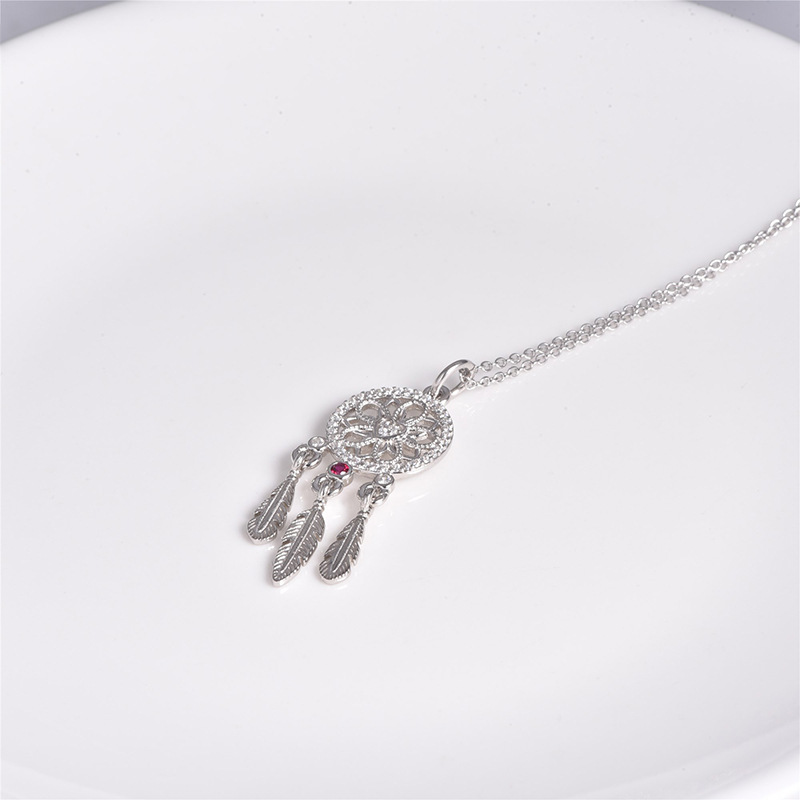 Diamond Dream Catcher Necklace