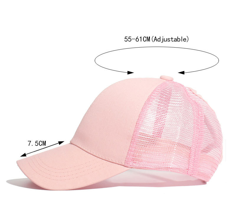 All-match ponytail baseball cap