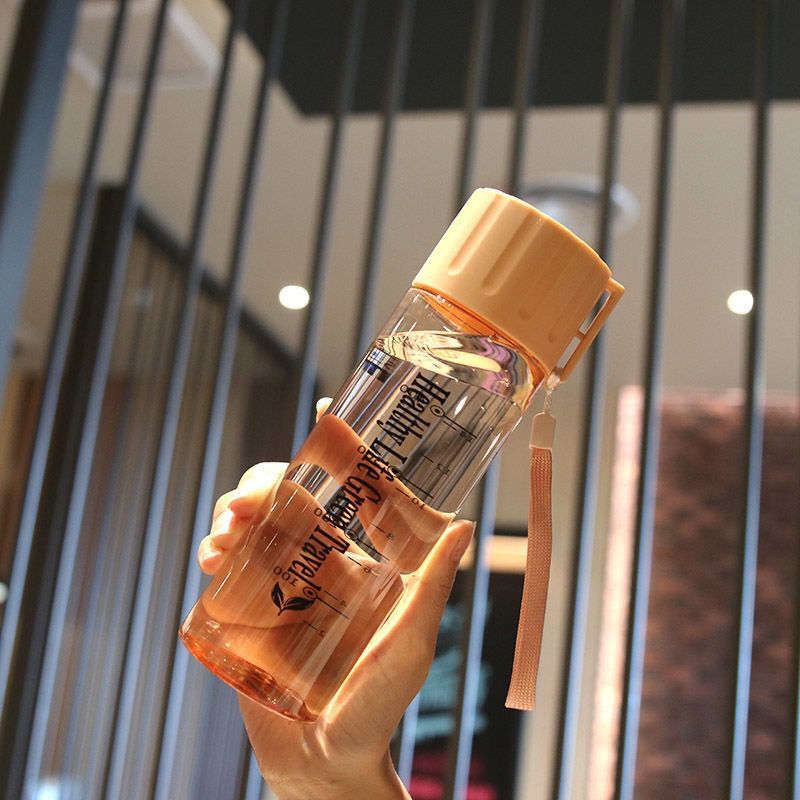 Simple plastic cup with plastic cups