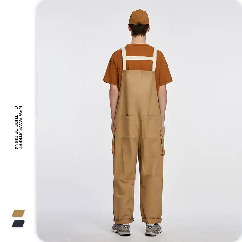 Retro overalls with large pockets