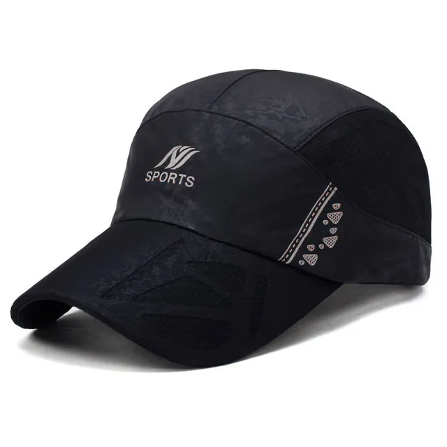 Sports quick drying baseball cap Black - Shop at LoveMi