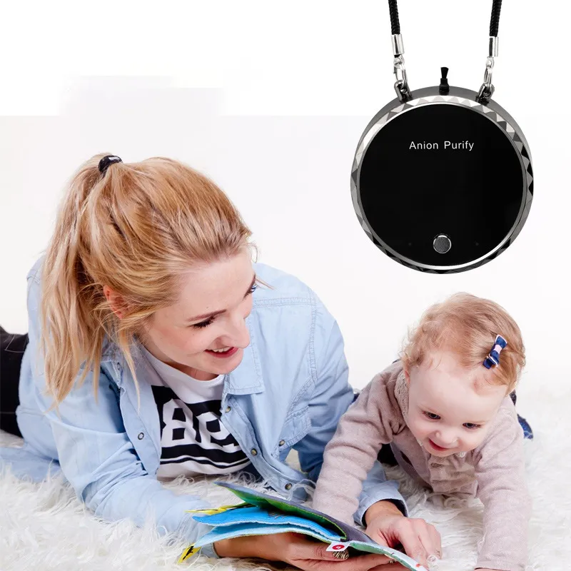 Portable hanging neck air purifier – image 3