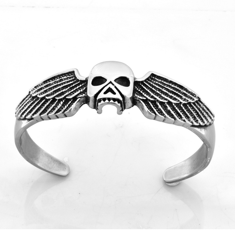 Greased fashion Skull Bracelet