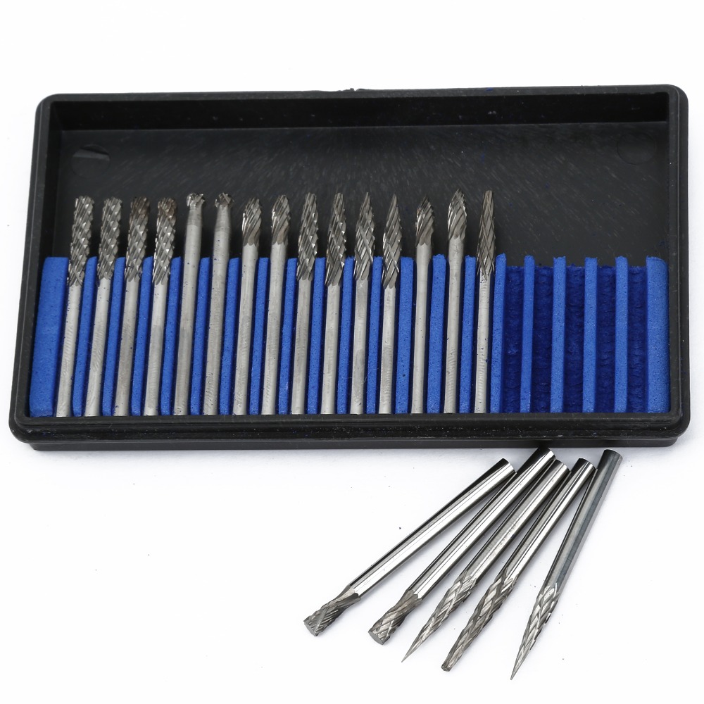 Tungsten steel alloy rotary file