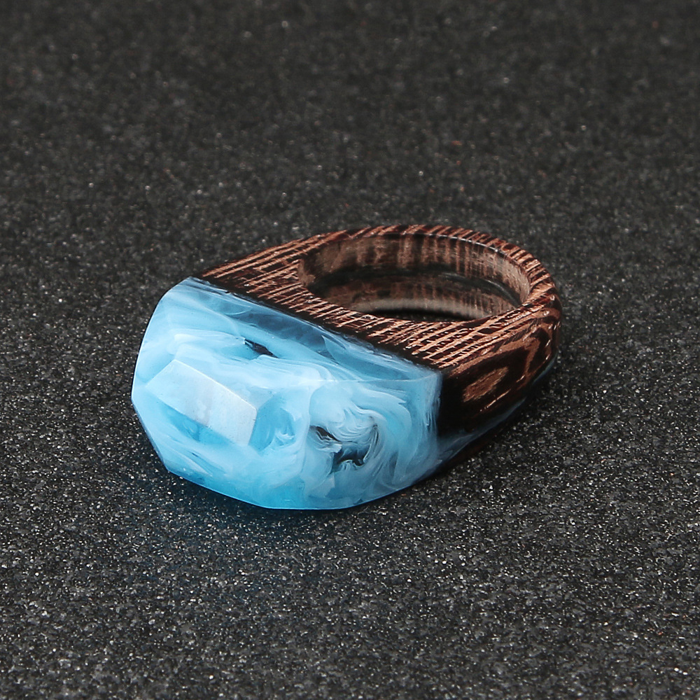 Resin wood ring