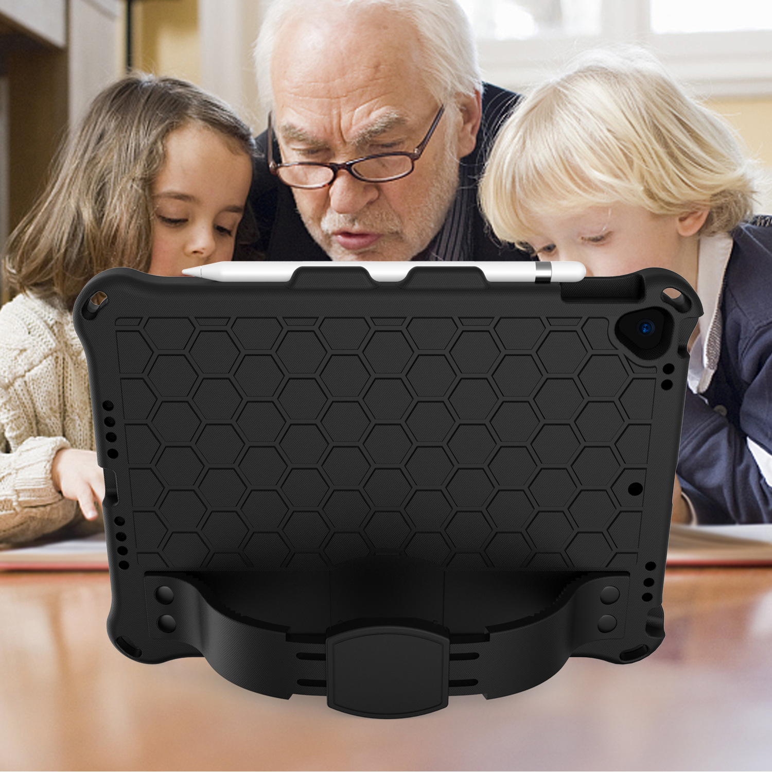 Compatible with Apple, New iPad 10.2 Honeycomb EVA Cover — foto 8