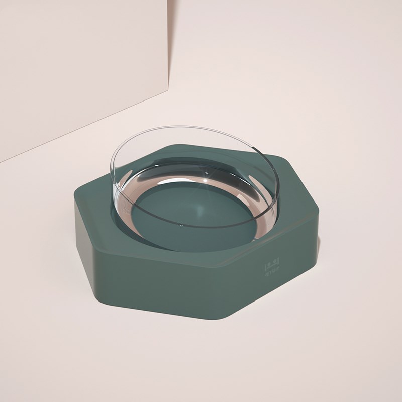 Neck protector drinking water rice bowl