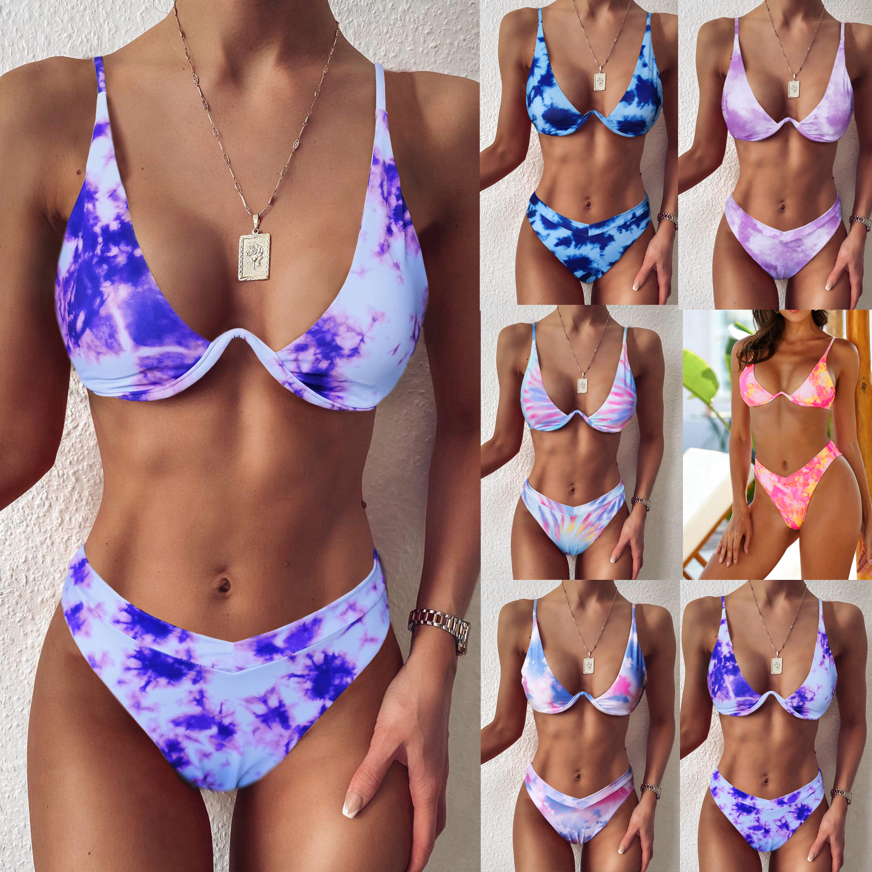 Title 1, Gradient print bikini