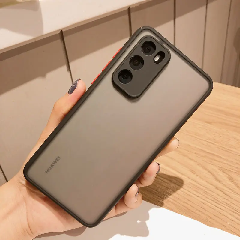 Frosted Color Contrast Phone Case