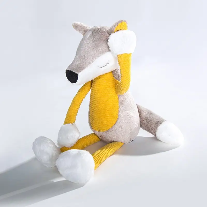 Yellow fox doll