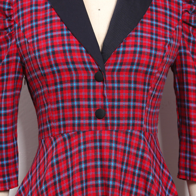 Big European and American retro dress