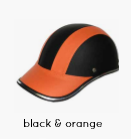 Black and orange