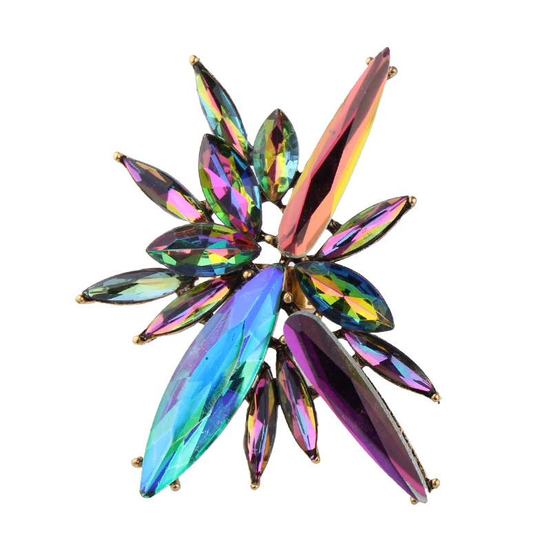 Water drop diamond ladies ring